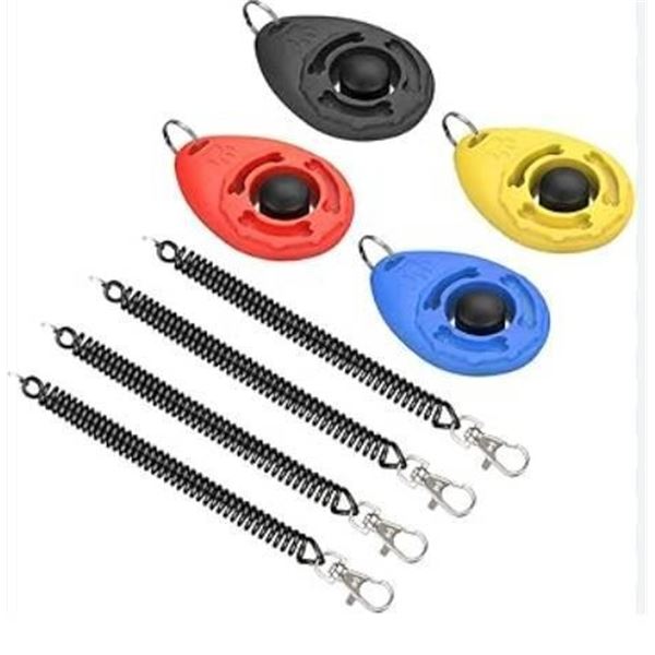 Diyife Training Clicker Set – 4 Pieces, Multi-Color