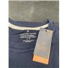 Image 2 : Denver Hayes Stretch Extensible Men’s T-Shirt, Size Small, Navy Blue