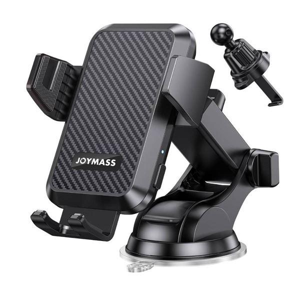 Joymass 2-in-1 Wireless Car Charger with 15W Max Output