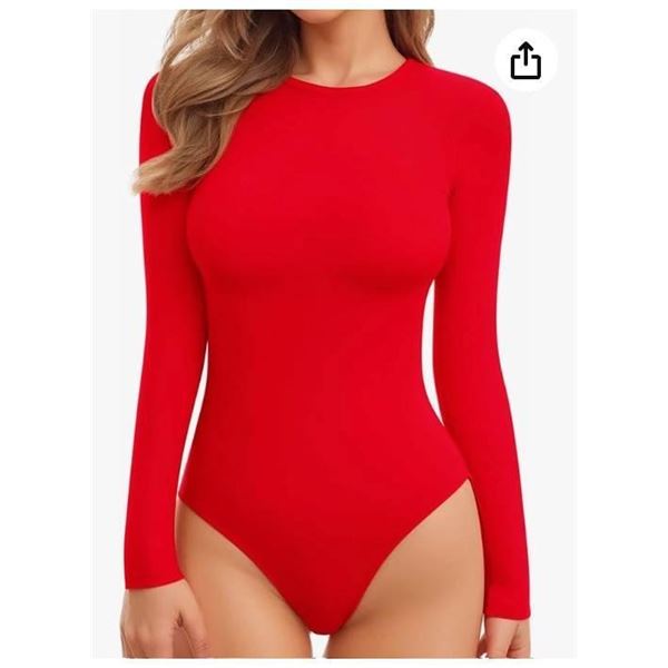 MANGOPOP Tank Top Body Suits Women Sexy Crew Neck Racerback Halter Ribbed Size Medium