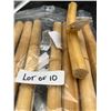 Image 2 : Lot of 10 Rolled Chew Sticks for Pets
