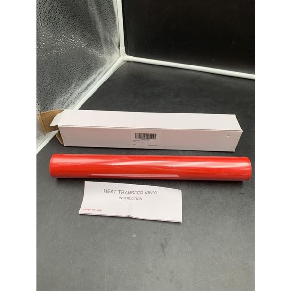 Sileelis Red Heat Transfer Vinyl Roll 12″ x 8′