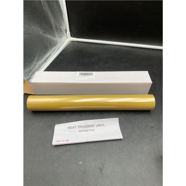 Sileelis Yellow Heat Transfer Vinyl Roll  12″ x 8′
