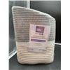 Image 1 : Comfy-Homi Storage Basket, Dual-Tone Design Cream And Grey