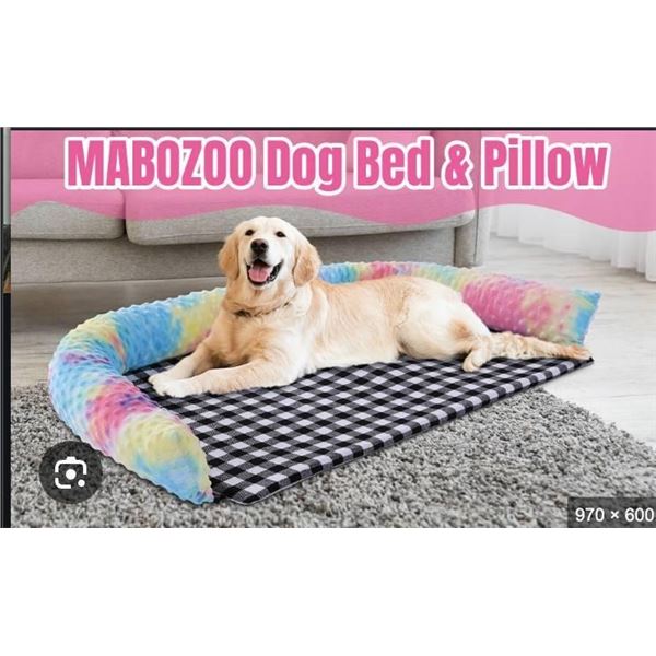 Mabozoo Dog Bed Pillow With Mat,