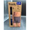 Image 1 : Frank And Oak Men’s Boxer Briefs, L/G, 5-Pack
