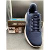 Image 2 : Skechers Sport Men’s Navy Blue Athletic Shoes, Size 11