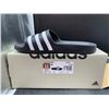Image 1 : Adidas Adilette Aqua Slides Size 11 Black/White