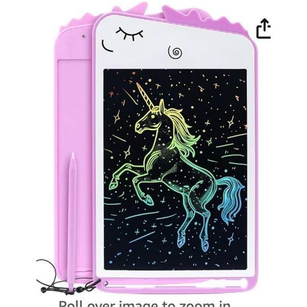Zoyful 8.5-Inch LCD Writing Tablet with Cartoon Design