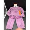 Image 1 : Calvin Klein Jeans Girls 2-Piece Set in Purple, Size 2