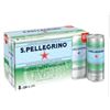 Image 1 : S. Pellegrino Carbonated Natural Mineral Water, 8 x 330 mL Cans