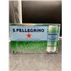 Image 2 : S. Pellegrino Carbonated Natural Mineral Water, 8 x 330 mL Cans