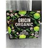 Image 2 : Origin Organic Lime Sparkling Water 6 x 355 mL Cans