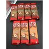 Image 2 : Lot of 7 KitKat Hazelnut Crunch Chocolate Bars, 120g Each