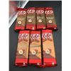 Image 2 : Lot of 7 KitKat Hazelnut Crunch Chocolate Bars, 120g Each
