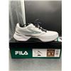 Image 1 : Fila Men’s Running Shoes in White, Size US 11