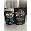 Image 2 : Cooper’s Cask Coffee Kenya 4 oz Bags of Ground Coffee – Lot of 2