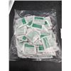 Image 1 : Lot of Individual Alcohol Wipes, 70 Percent Isopropyl Alcohol, 5 x 7 Size