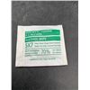 Image 2 : Lot of Individual Alcohol Wipes, 70 Percent Isopropyl Alcohol, 5 x 7 Size