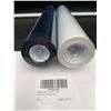 Image 3 : Sileelis Heat Transfer Vinyl Iron on Vinyl-Black and White HTV Vinyl Two Rolls, 12” X 15FT 