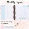 Image 1 : Votum 18-Month Day Planner with 3 Sticker Sheets, July 2024 to December 2025