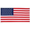 Image 1 : Lot of 2 PRETYZOOM American Flag Beach Towel, 4th of July Supplies