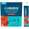Image 1 : Liquid I.V. Hydration Multiplier Electrolyte Drink Mix, Strawberry Flavor, 28 Count