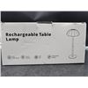 Image 3 : Lot of 1, Adjustable Height, Rechargeable Table Lamp With Touch Control- Black