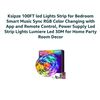 Image 1 : Ksipze 100FT LED Lights Strip with Smart Music Sync and RGB Color Changing