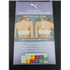 Image 2 : Puma 2 Pack Medium Seamless Sports Bra with Drycell Technology