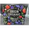 Image 2 : Origin Organic Triple Berry Sparkling Water 6 x 355 mL Cans