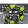 Image 2 : Origin Biologique Lime Sparkling Water 6-Pack 356 mL Each