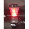 Image 4 : Duracell Hybrid Solar & Rechargeable Powered LED Lantern 1500 Lumens, Black/Red