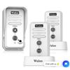 Image 1 : Wuloo Wireless Intercom Doorbell Chime, Model 1810/T12, White Finish