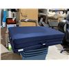 Image 2 : Sealy Folding Mattress with Navy Blue Cover