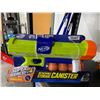 Image 2 : Nerf Sports Super Bounce Ball Blaster with Storage Canister