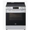 Image 1 : LG LSEL6332F Slide-In Electric Range with Convection and Air Fry, Stainless Steel