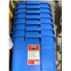 Image 3 : Lot of 7 Rubbermaid Roughneck 53L 14-Gallon Blue Storage Containers
