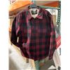 Image 1 : G.H. Bass & Co. XXL Red and Black Checkered Outerwear Shirt
