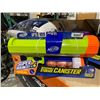 Image 2 : Nerf Sports Super Bounce Ball Blaster with Storage Canister