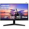 Image 1 : Samsung T35F Essential Monitor, Model F27T350FHNXZA, 27-Inch, 75Hz Refresh Rate