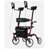 Image 1 : Elenker Upright Rollator Walker MD: 9211B – Red