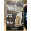 Image 2 : Conair 2-in-1 ExtremeSteam Handheld Steamer and Iron with Turbo