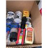 Image 2 : Lot of Mixed Hardware and Repair Supplies Featuring Tools and Adhesives