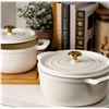 Image 1 : Tramontina Enameled Cast Iron Dutch Oven Set, 2 Pcs, 5.5 Qt & 3.5 Qt