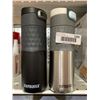 Image 1 : Set of 2 Kambukka Insulated Travel Mugs With Lid Mechanisms