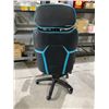 Image 4 : DPS Centurion Gaming Chair with Adjustable HeadrestBlack and Blue