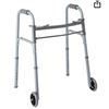 Image 1 : Guardian Folding Walker With Wheels Model MDS86410W54