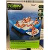 Image 2 : Tobin Sports Pacific Lounge Island Inflatable Float, 2.36m x 2.31m x 71cm
