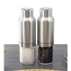 Image 1 : Kamenstein Gravity-Activated Salt & Pepper Grinder Set with Batteries